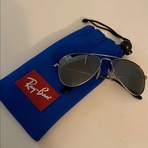 Kids Ray Ban Junior Aviator Sunglasses